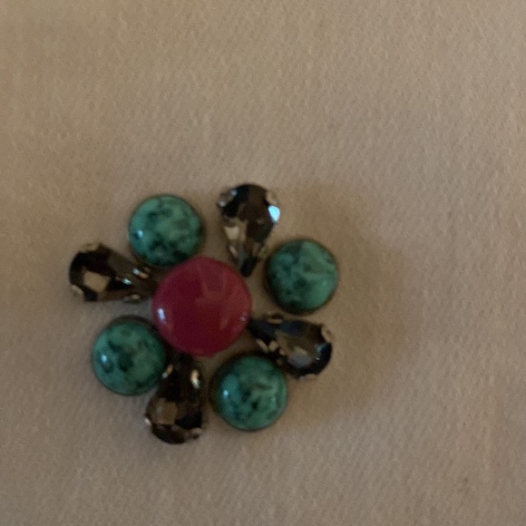 Chico’s So slimming girlfriend ankle white denim jeans w/ daisy stones reg 0/ M - Picture 11 of 13